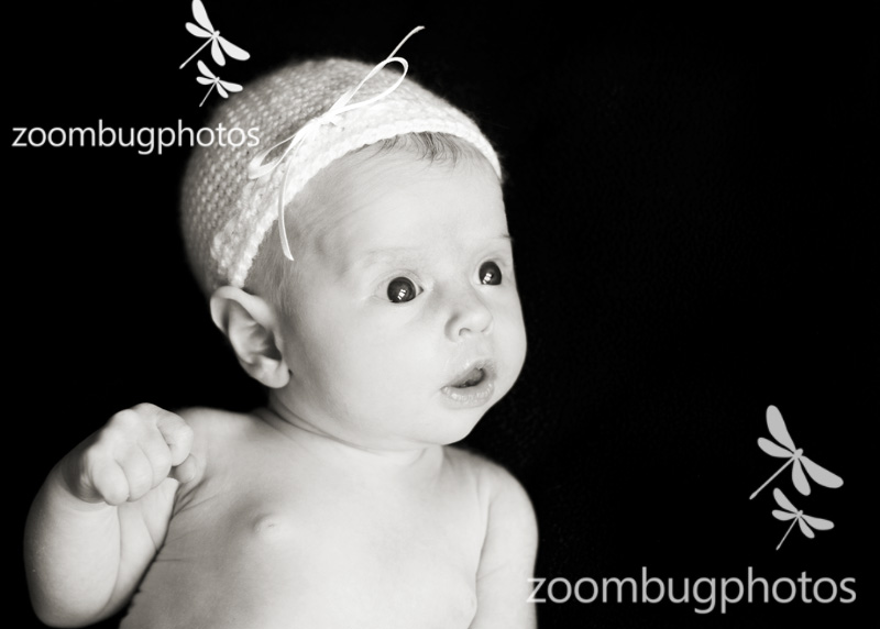 cuteHat_newborn_blackAndWhite