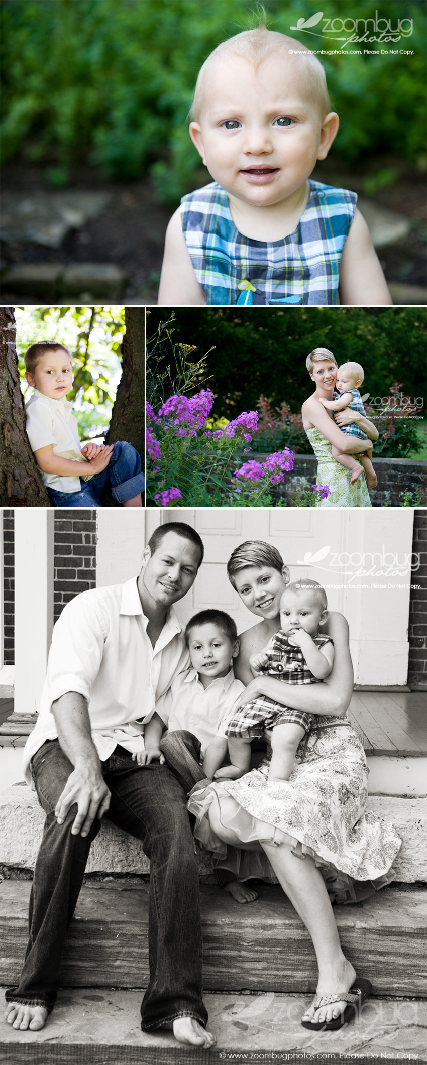 summer family outdoor session